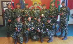 सैन्य अभ्यासमा नेपाली सेना उत्कृष्ट