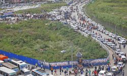 तीनकुने शान्तिमण्डल निर्माणको पूरा काम अझै अन्यौलमै