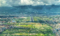 चिनियाँ राष्ट्रपति सीको नेपाल भ्रमण पूर्व निरीक्षणका लागि आएको चिनियाँ विमान फर्कियो