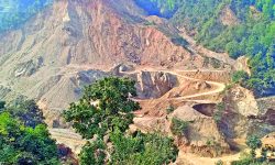 वन र बस्ती छियाछिया बनायाे क्रसरले