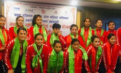 १३ औँ सागः महिला पुरुष भलिबल आजबाट