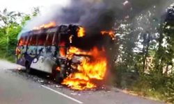 बसमा आगजनी