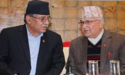 ओली र प्रचण्डबीच ‘वान टु वान’ छलफल