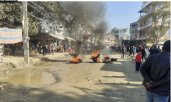 फेरि विरोधमा चाबहिल–साँखु सडकखण्डका स्थानिय