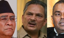 समाजवादी पार्टीका अध्यक्षद्वय भट्टराई र यादवले गरे देउवासँग छलफल