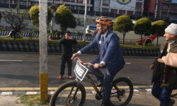 साइकल यात्रुका लागि काठमाडौंमा आजदेखि छुट्टै साइकल लेन