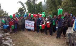 डस्टबिन वितरण