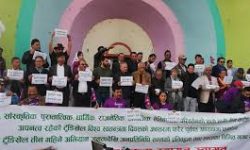 अकुपाई टुँडिखेल अभियान अन्तर्गत आज खुल्लामञ्च सिंगारिँदै