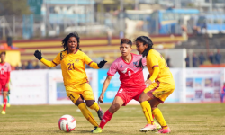 साग :  महिला फुटबलमा नेपालले हरायाे श्रीलंकालाई