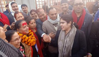 नेकपा महिला सदस्य दाहाल विजयी