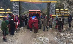 ट्याक्टर पुगेपछि खुशीयाली