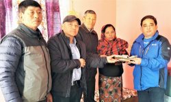 मिर्गौला पीडितलाई सहयोग