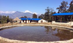 सिगानाबाट देखिएको धौलागिरि हिमाल