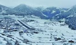 कर्णाली प्रदेशमा हिमपातले रोक्यो विकास निर्माण