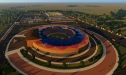 क्रिकेट रङ्गशाला बताउन गाउँपालिकाद्वारा ११ लाख सहयोग