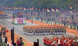 भारतको ७१ औं गणतन्त्र दिवसमा ड्रोनबाट सुरक्षा दिँदै