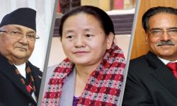 ओली र दाहालको छलफलकाविच फेरि आइन् तुम्बाहाम्फे