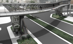 चाबहिल चोकमा स्थानान्तरण गर्न सकिने पुल निर्माण