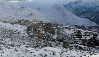 मुस्ताङमा पुनः हिमपात, जनजीवन प्रभावित