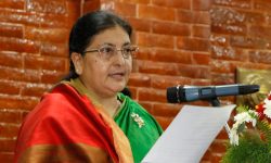 लुम्बिनीको विकासलाई प्राथमिकतामा राखौं :  भण्डारी