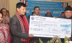 अन्तर्राष्ट्रिय बौद्ध भावना केन्द्रलाई महानगरको ३ करोड अनुदान
