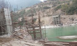 फोक्सिङटारमा निर्माणाधीन पुल