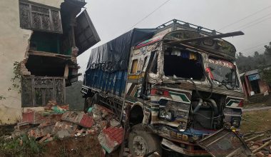 ट्रक दुर्घटना