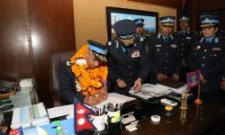 प्रहरी महानिरीक्षकद्वारा पदभार ग्रहण