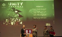 सेना दिवसका अवसरमा रक्षामन्त्री पोखरेलद्वारा सेनाको युनिटी जर्नल विमोचन