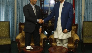 सभामुखसँग शिष्टाचार भेट