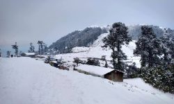 उच्च पहाडी क्षेत्रमा हिमपात, वर्षा र हिमपातका कारण जनजीवन प्रभावित