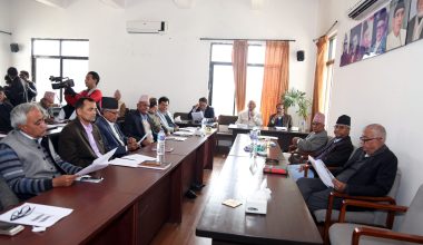 सदनमा जारी अवरोध र आगामी रणनीति बारे छलफल गर्न कांग्रेस कार्यसमिति बैठक बस्दै