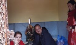 नागार्जुन नगरपालिकाका प्रमुख बस्नेतद्वारा डोलेश्वरमा गणेश मन्दिर निर्माण