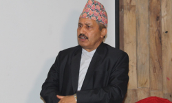 प्रधानमन्त्री ओलीले देशलाई भड्खालोमा जाक्न खोजे : नेता पोखरेल