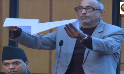 बाँस्कोटालाई बर्खास्त गर्न माग गर्दै कांग्रेसले अवरुद्ध ग¥यो राष्ट्रियसभा बैठक