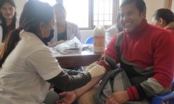 हेपाटाइटिस बि सम्बन्धी शिविरमा ४०६ जनाको रक्त परिक्षण