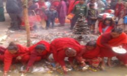 यसरी गरियो स्वस्थानी व्रत समापन पछिको फूलपाती विसर्जन !