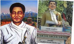 पहिलो शहीद लखन थापाको १ सय ४३ औँ स्मृति दिवस मनाइँदै, शहीद लखन गाउँपालिकामा आज सार्वजनिक बिदा