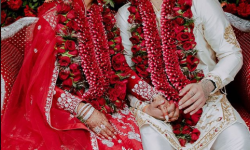 अभिनेत्री प्रियंका कार्की र अभिनेता आयुष्मान देशराज जोशीको स्वयम्बर तस्विरहरु