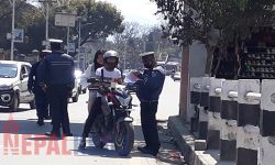 फागु पर्व मनाउने नाममा ट्राफिक नियम उल्लंघन गर्ने ७ सय ११ जना कार्वाहीमा