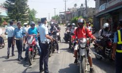 एकैदिन मापसे गर्ने १०३ जना ट्राफिक कारबाहीमा