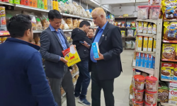 ग्राहकको भेषमा उद्योगमन्त्री भट्टले गरे छड्के अनुगमन