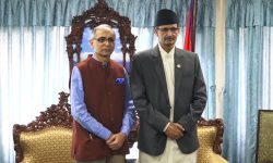 सभामुख र भारतीय राजदूत भेट