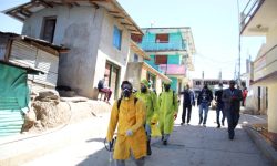 कोभिड–१९ : बजार क्षेत्रमा किटनाशक औषधि छर्कियो