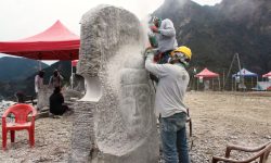 गौतमबुद्धकोः मूर्ति निर्माण