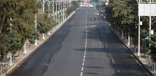 कोभिड–१९ :  काठमाडौँ उपत्यका सुनसान