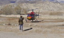 हेलिकप्टर उडान दैनिक ७० प्रतिशतले कटौती