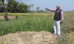 कञ्‍चनपुरको ५० बिघा भूभाग भारततिर, भारतले सीमास्तम्भ गाड्‍न थाल्‍यो