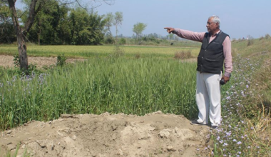 कञ्‍चनपुरको ५० बिघा भूभाग भारततिर, भारतले सीमास्तम्भ गाड्‍न थाल्‍यो