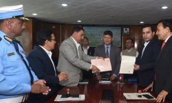 माइतीघर मण्डलाको बगैंचाको हेरचाह कृषि बिकास बैङ्कले गर्ने